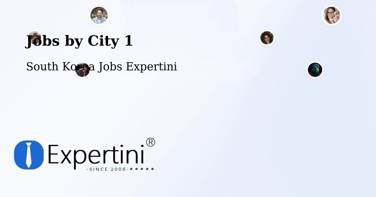 City Jobs in South Korea - Expertini