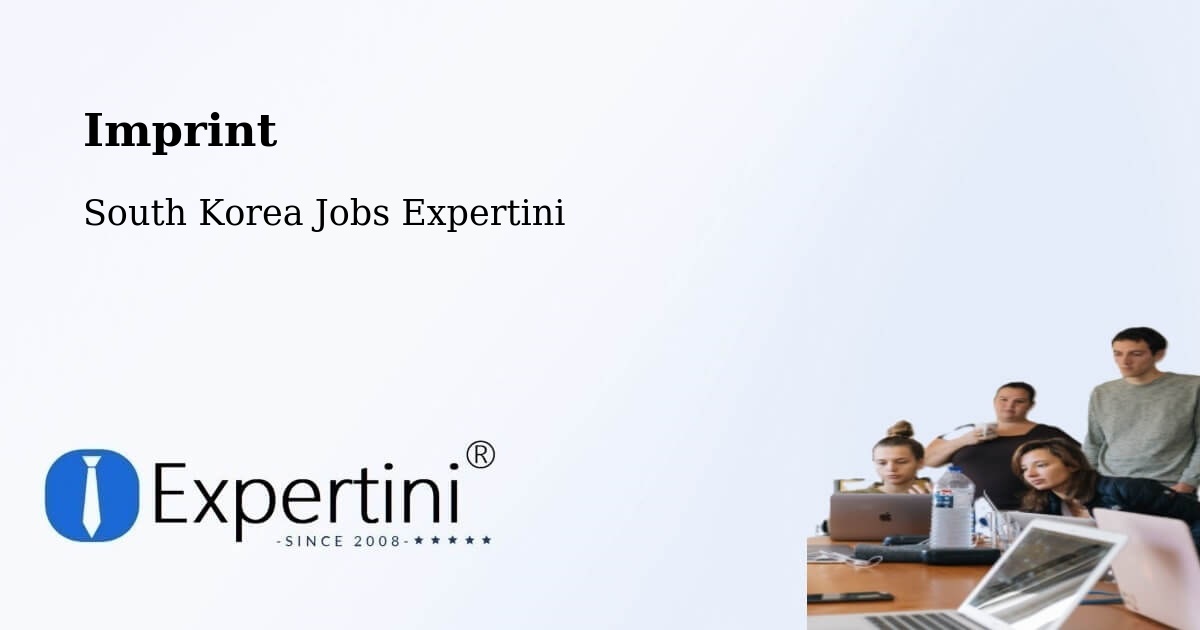 Imprint – Boryeong Si - South Korea Jobs Expertini