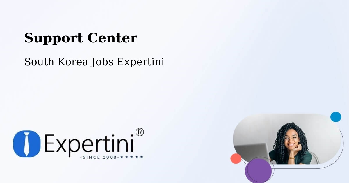 Support Services – Boryeong Si - South Korea Jobs Expertini
